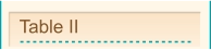 Table II